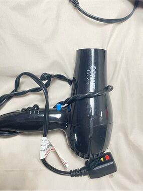 CONAIR 1875W Compact Black Hair Dryer - Black
